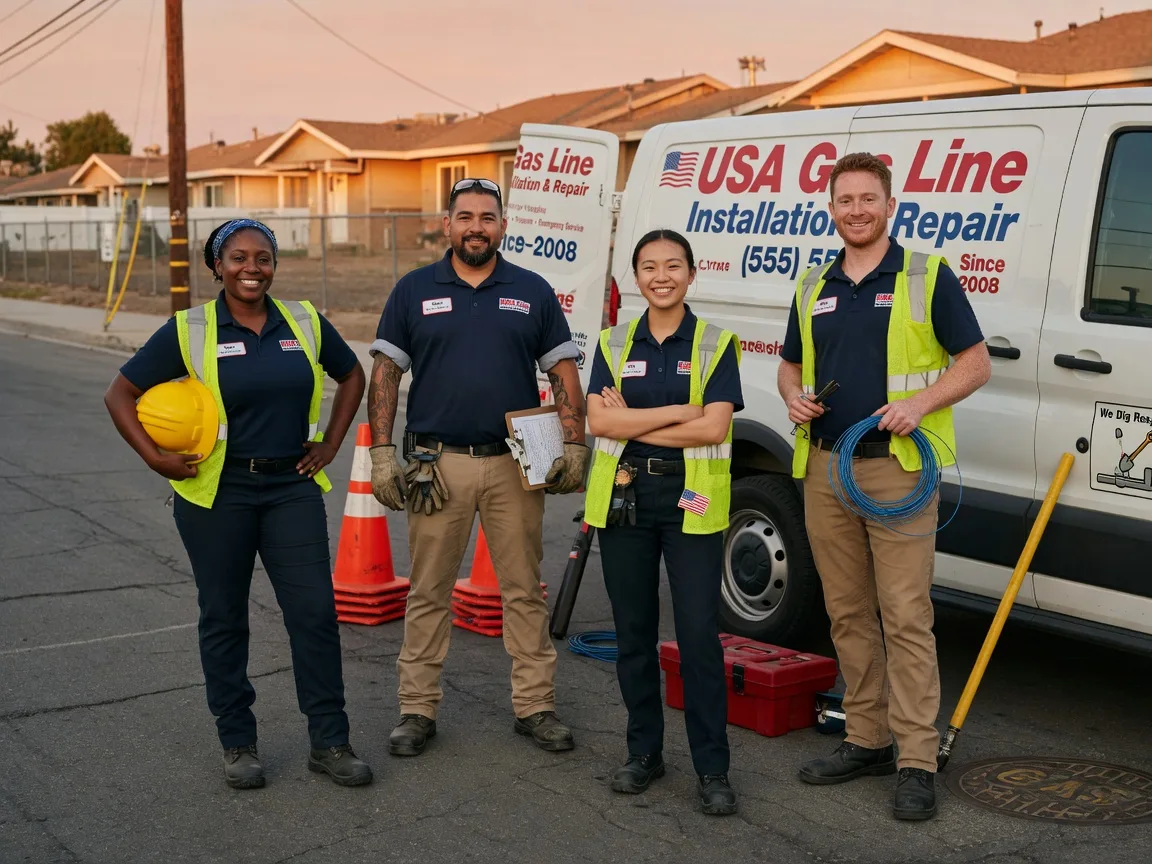 Gas Line Installation company in Salem, IA